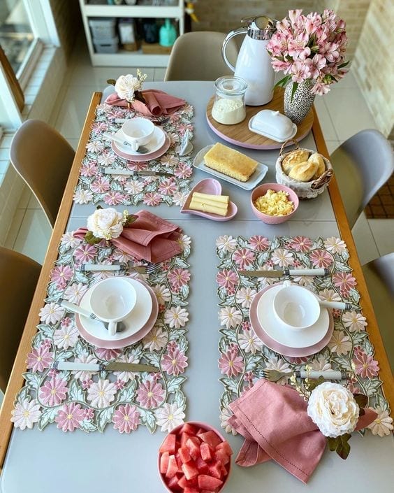 15 Inspirações De Mesa Posta Para O Café Da Manhã Dentro Do Casamento